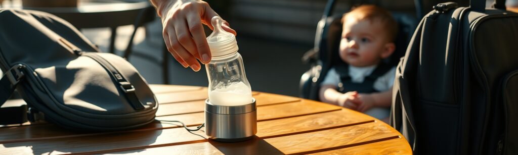 portable bottle warmer